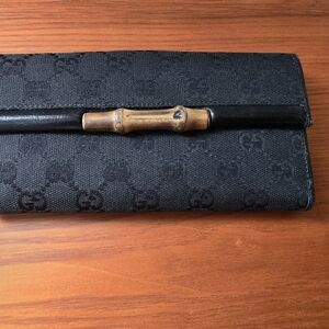 Authentic Gucci Bamboo Wallet